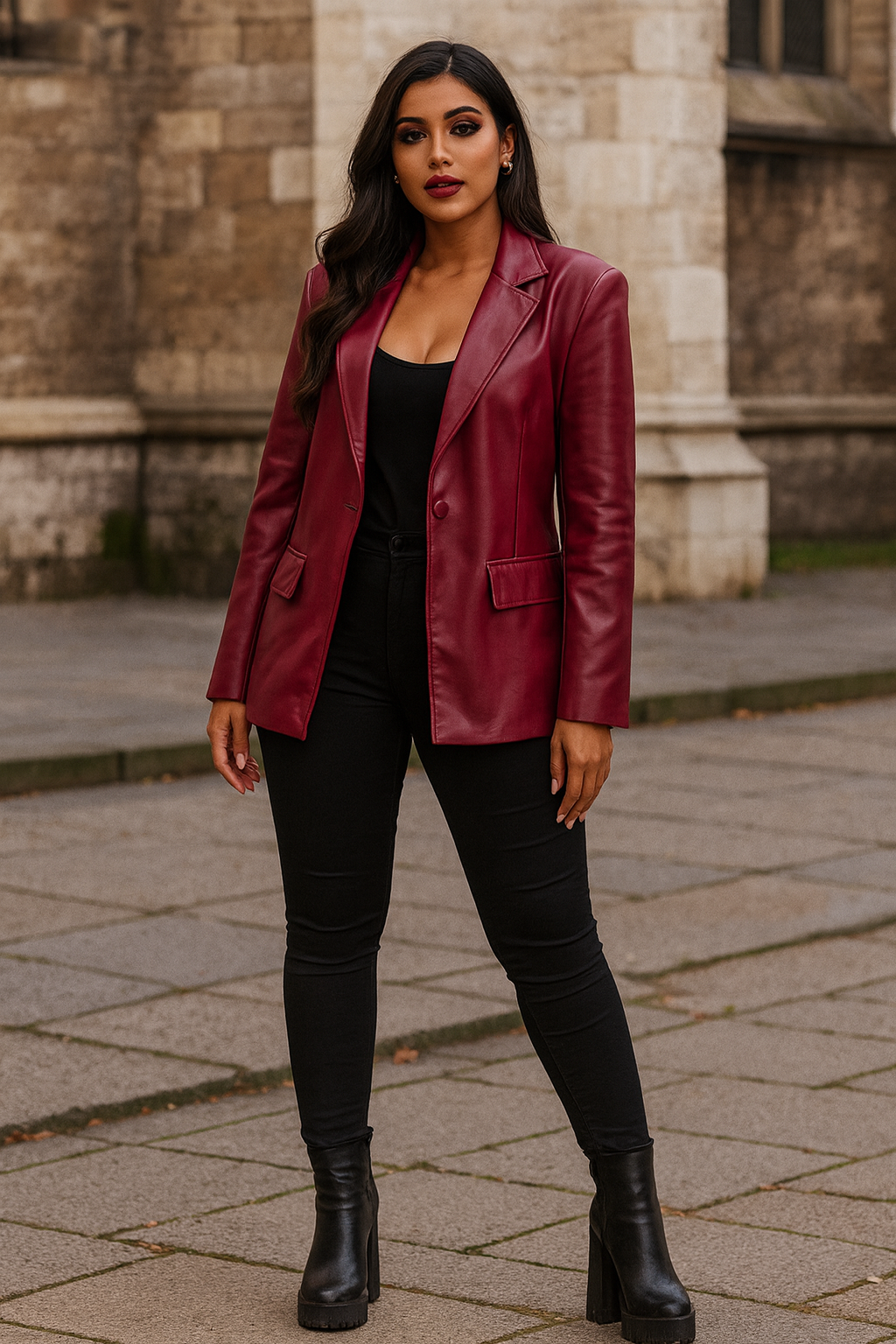 Blazer Alba – Similicuir