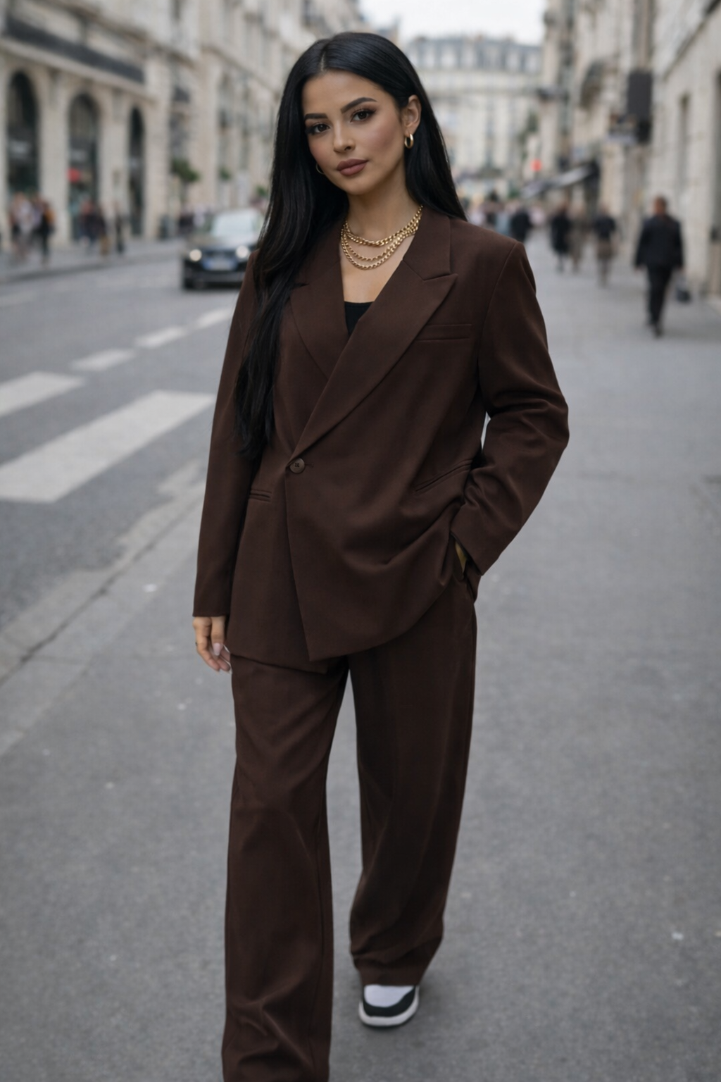 Ensemble blazer oversize - Amaya