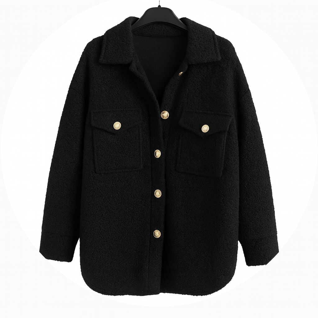 Surchemise Lina - Noir/Beige